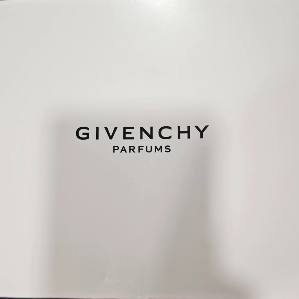 Givenchy Black Embossed Logo Tote Pouch